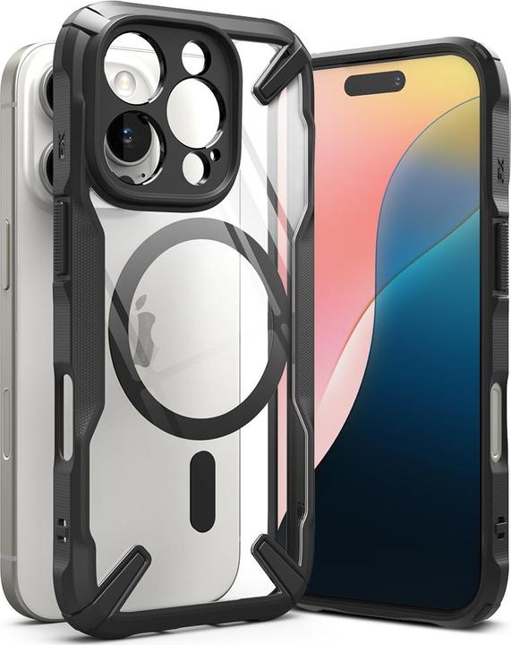 Actual product image Ringke Case for iPhone 16 Pro FUSION X MAGNETIC BLACK (Apple iPhone 16 Pro)
