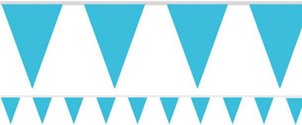 Productafbeelding Amscan Papieren slinger - turkoois blauw (1 Pcs.)