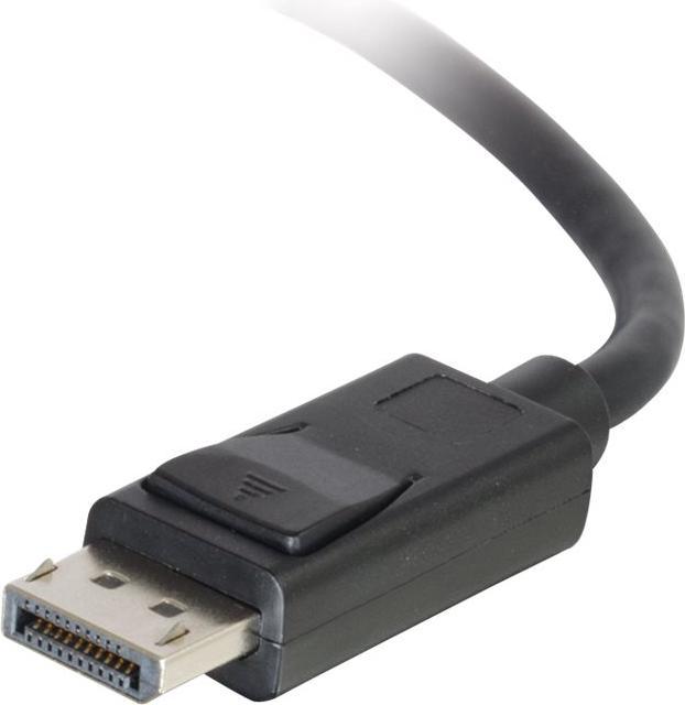 Produktbild C2G DisplayPort-Kabel, 8K, Stecker auf Stecker, Schwarz, 1,82 m, 54401 (1.83 m)
