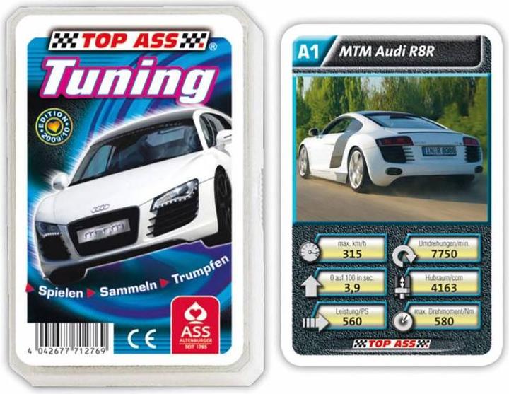 Produktbild ASS Altenburg 22571276 - Quartett - Tuning (DE-Ausgabe) (Deutsch)