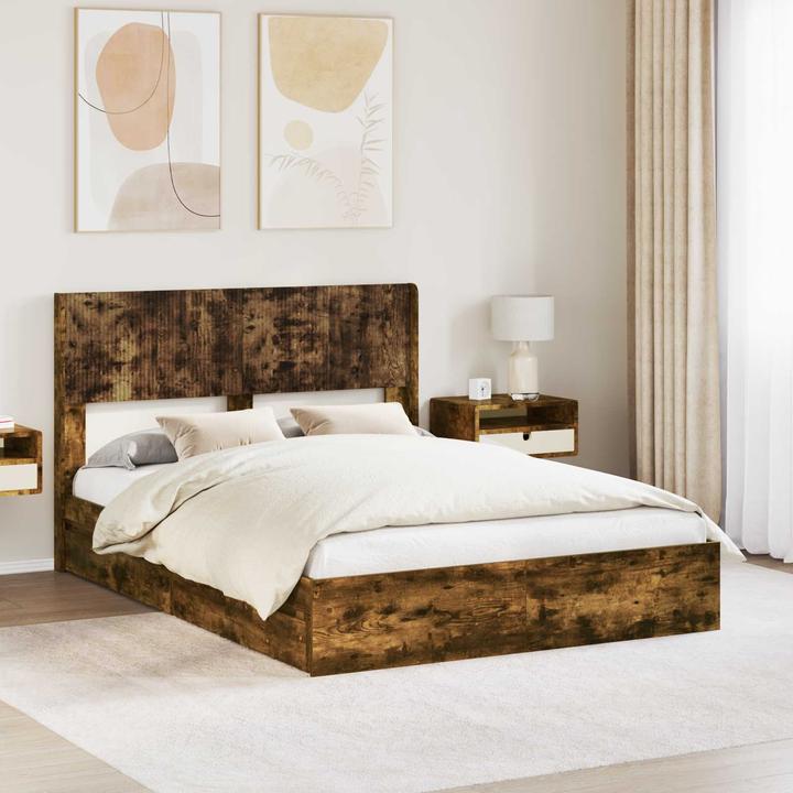 Produktbild vidaXL Bettrahmen (135 x 190 cm)
