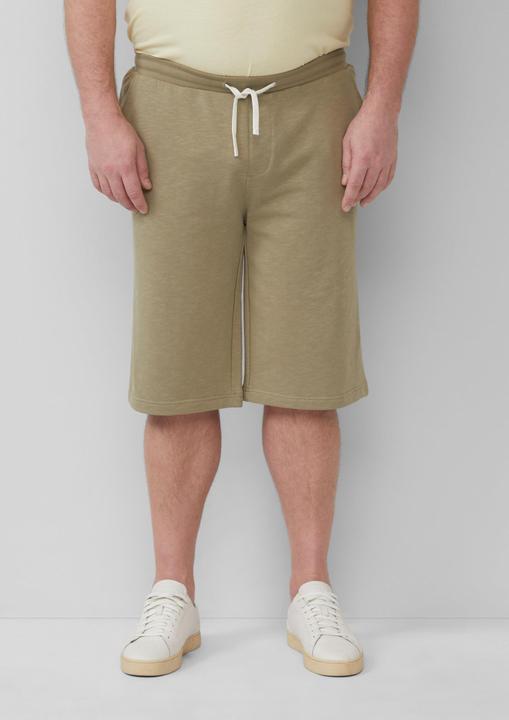Image du produit S.Oliver Bermuda Detroit: Sweat-Bermuda mit Flammgarnstruktur im Relaxed Fit (4XL)