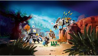 Immagine prodotto LEGO Horizon Aloy And Varl vs Shell-Walker (77037, LEGO Horizon)
