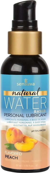 Immagine prodotto Sensuva Lubrificante personale naturale a base d'acqua Pesca 57 ml (57 ml)