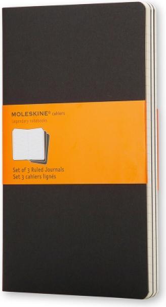 Immagine prodotto Moleskine Set tascabile Cahier di 3 (A6, Righe, Copertina morbida)