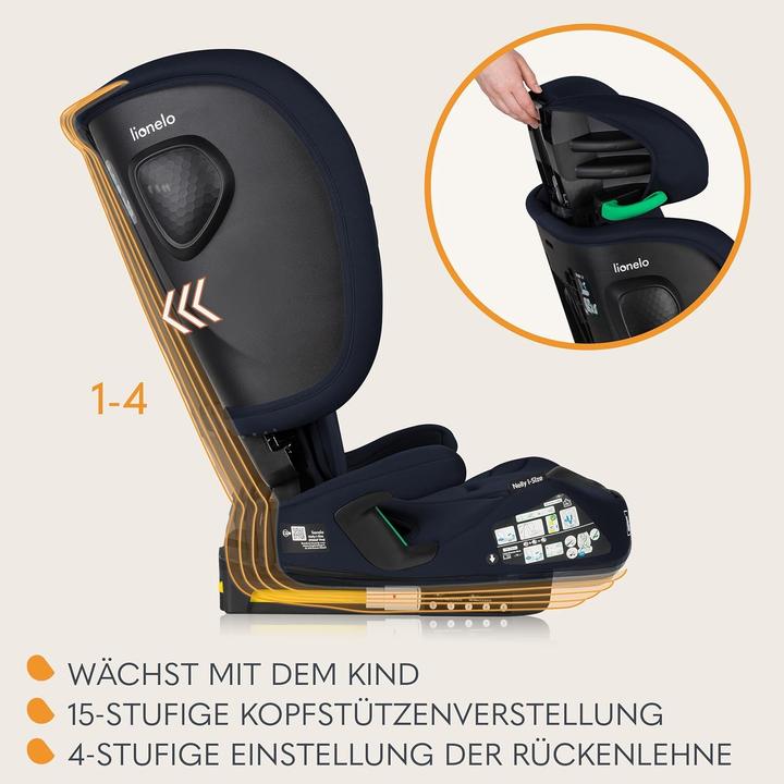 Productafbeelding Lionelo Nelly I-Size (Kinderzitje, ECE R129/i-Size standaard)
