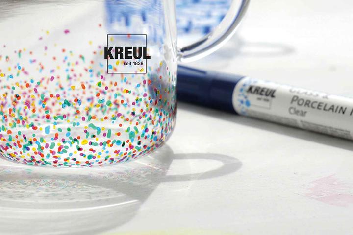 Actual product image Kreul Glass & Porcelain Pen Clear medium
