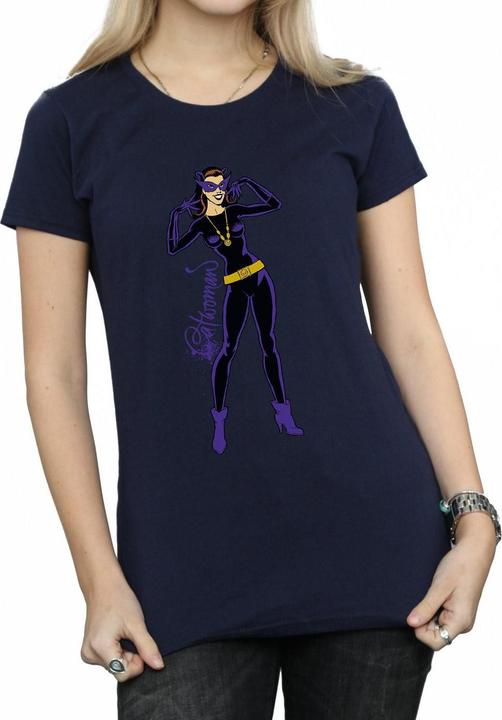 Produktbild Catwoman Happy Pose Baumwolle TShirt (M)