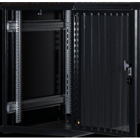 Thumbnail - Rockstable 19" 18 HE 600x1000x900mm (19 Zoll Rack), Serverschrank, Schwarz