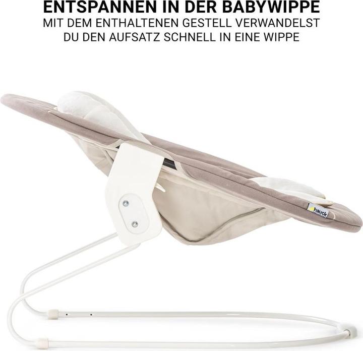 Produktbild Hauck Hochstühle Beta Plus Dark Grey 5-tlg. Newborn Set - Hochstuhl (Hochstuhl, Treppenhochstuhl)