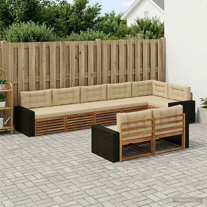 Produktbild vidaXL Outdoor-Sofagarnitur