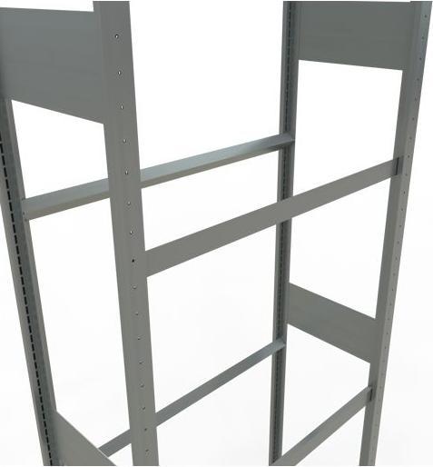 Actual product image Schulte Lagertechnik Wheels basic rack MULTIplus150