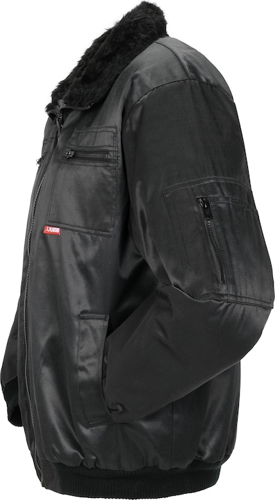 Actual product image Planam Men's pilot jacket GLETSCHER black size S (S)