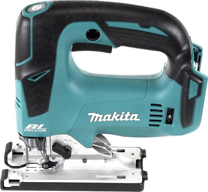 Produktbild Makita DJV 182 RGJ Akku Pendelhubstichsäge 18V Brushless + 2x Akku 6,0Ah + Ladegerät + Makpac
