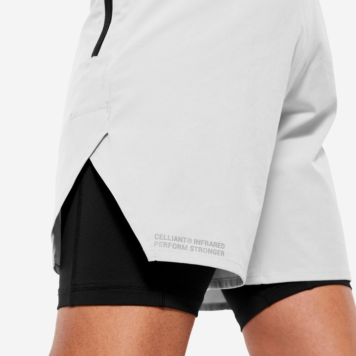 Actual product image Domyos Shorts men - Celliant grey (XL)