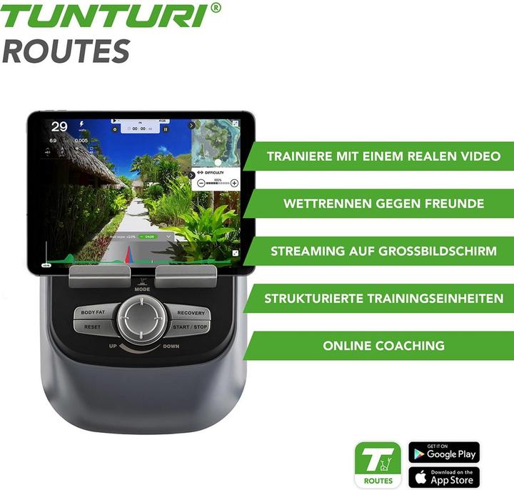 Produktbild Tunturi Ergometer Liegefahrrad Performance E60R