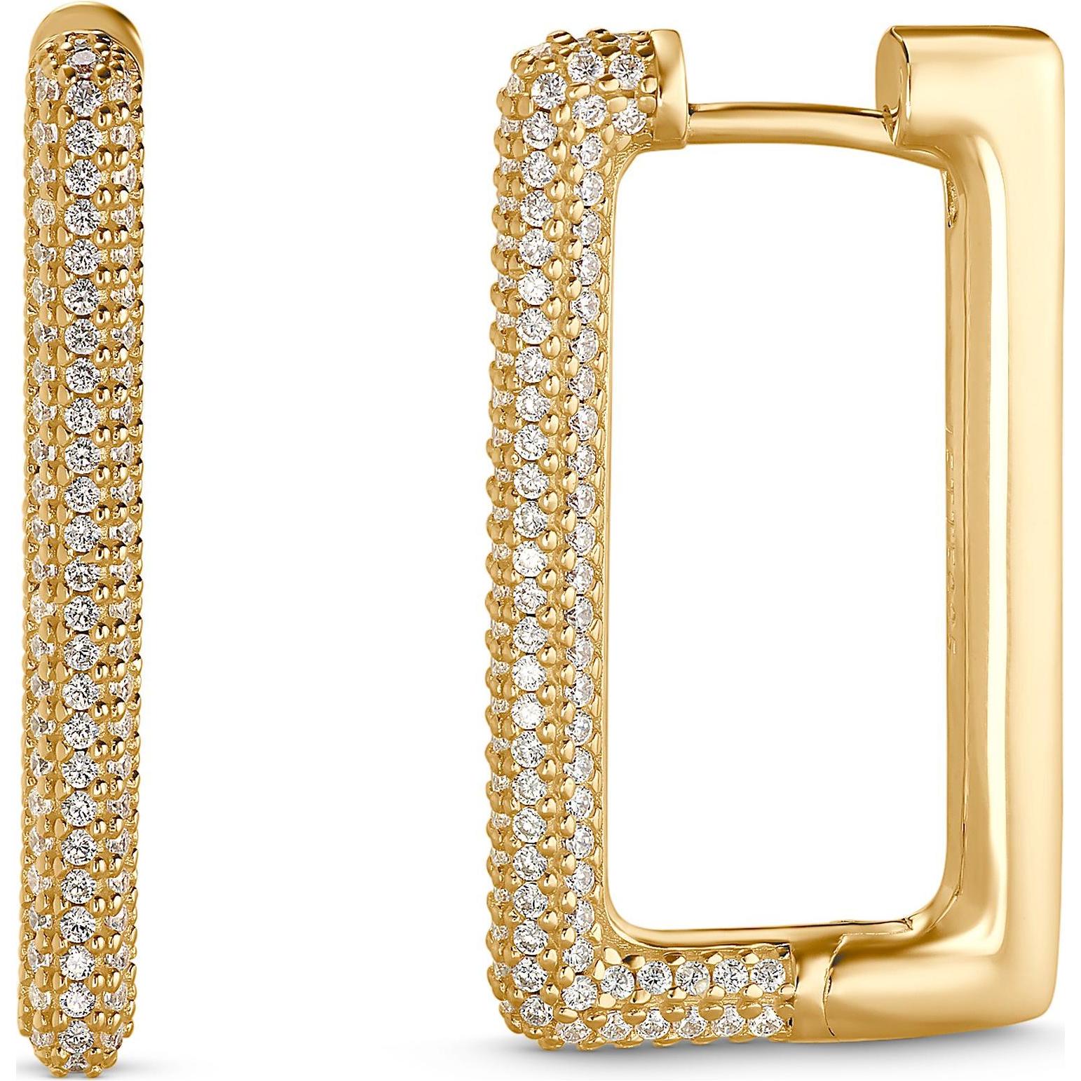 Thumbnail - Jette, Ohrringe, Creolen GLAM, (925er Silber)