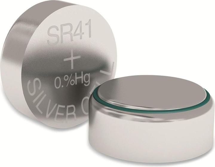 Produktbild Camelion Silberoxid Knopfzelle SR41 / SG3, 1,55 Volt - 5 Stück (5 Stk., LR41, 40 mAh)