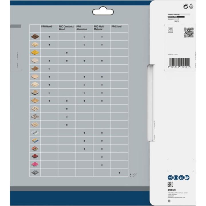 Produktbild Bosch Professional Zubehör PRO Wood Kreissägeblatt, 250 x 3.2 x 30 mm
