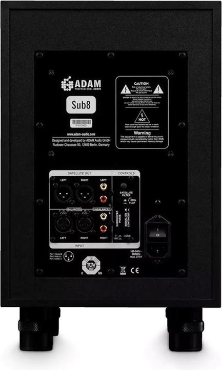 Produktbild Adam Audio Sub8 (Subwoofer aktiv, 1 Stk., 1x 160 W)