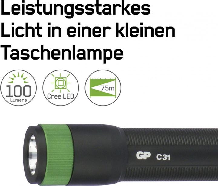 Image du produit GP Batteries Lampe de poche (9.50 cm, 100 lm)