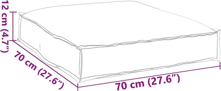 Produktbild vidaXL Kissen (70 x 70 cm)