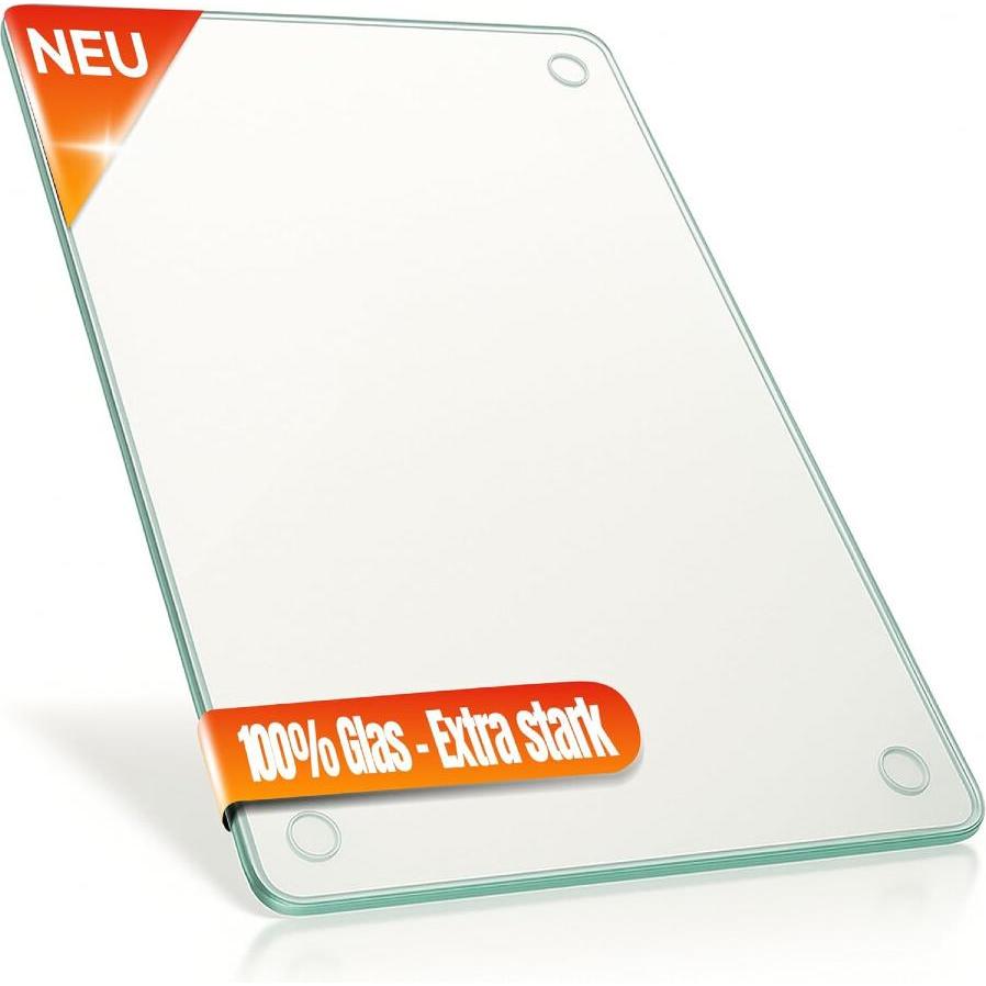 Decovetro Schneidebrett Glas |40x30cm | Glasschneidebrett | Leicht zu reinigen (G-698942)