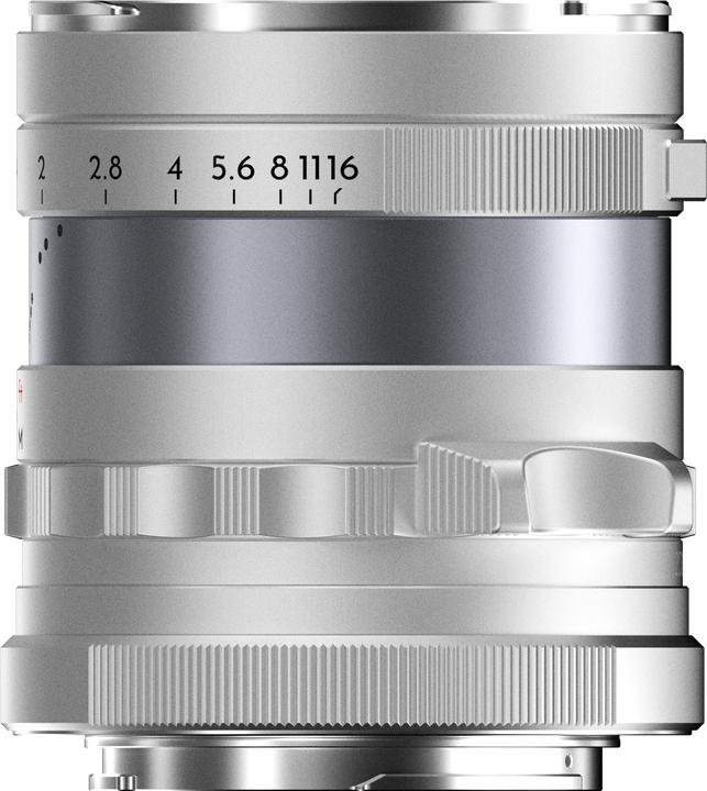 Productafbeelding Thypoch Full-frame fotografie objectief Simera 35mm f1.4 voor Fujifilm X mount - Zilver (Fujifilm X, Volledig formaat)