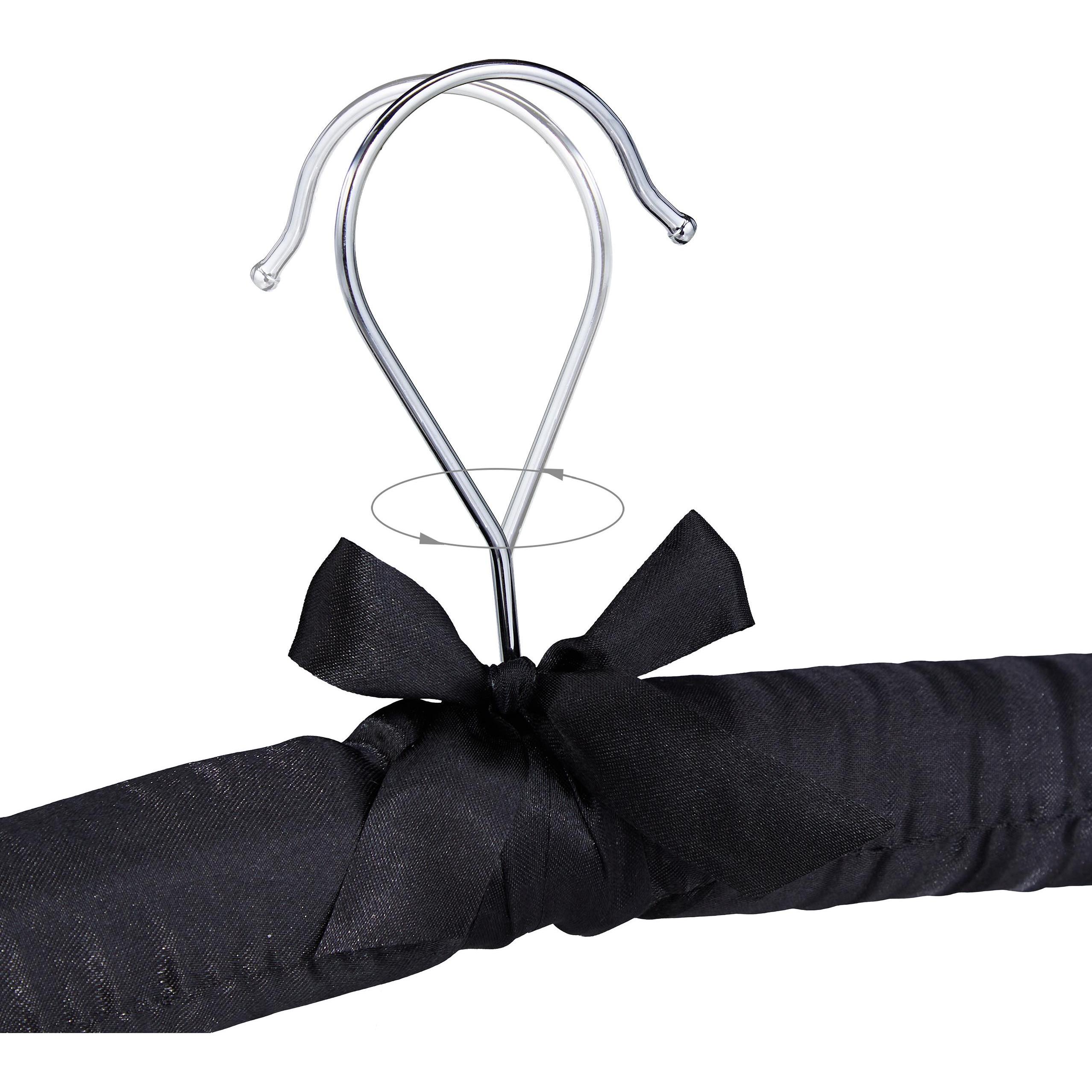 Thumbnail - Relaxdays, Kleiderbügel, Satin Kleiderbügel (5 x)