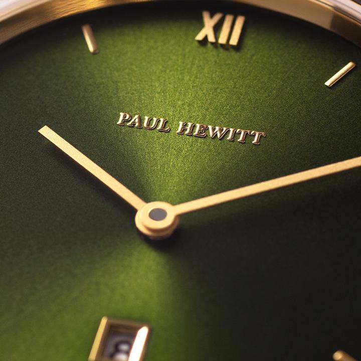 Actual product image Paul Hewitt Praia Bicolor Emerald (Analogue wristwatch, 33 mm)