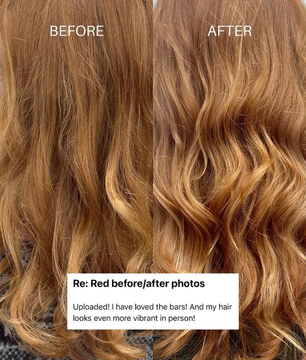 Actual product image Green Room Suds Colour Correction Red (Solid shampoo)