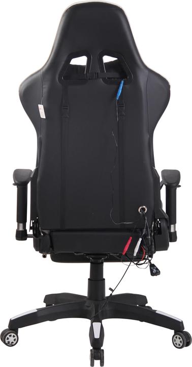 Produktbild CLP Bürostuhl Turbo XFM Kunstleder, schwarz/weiss