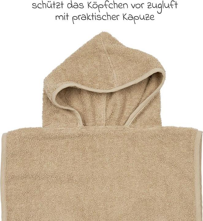 Image du produit Meyco Badeponcho & Bademäntel Badeponcho Frottee 1 - 3 Jahre - Sand