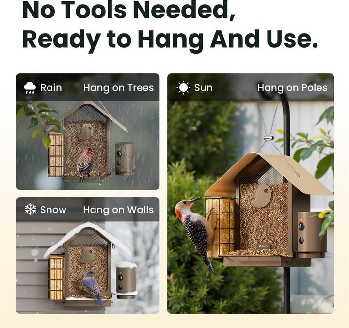 Produktbild Birdfy Futterspender mit Kamera