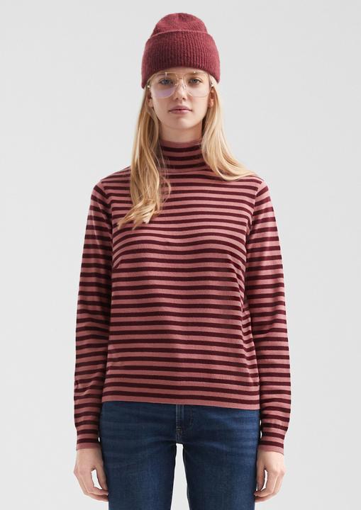 Produktbild s.Oliver Strickpullover Pullover mit Stehkragen aus Viskosemix (XS)