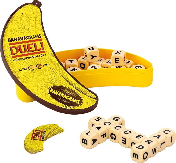 Immagine prodotto Asmodée Bananagrammi Duello (Tedesco, Inglese, Francese, Italiano)
