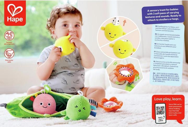 Produktbild Hape Pea Pod Pals
