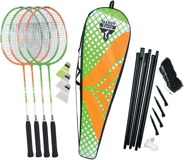 Produktbild Talbot Torro Badminton Set 4 Attacker Plus