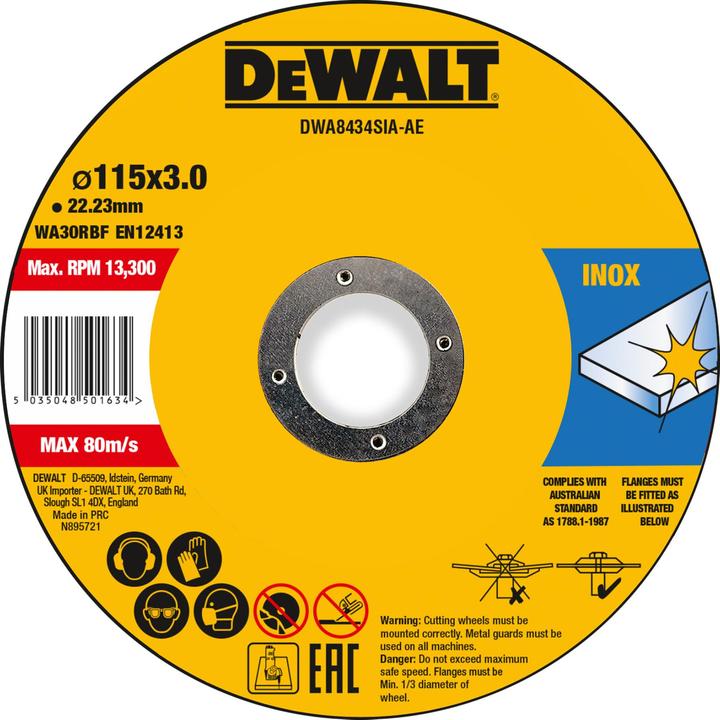 Produktbild DeWalt Trennscheibe