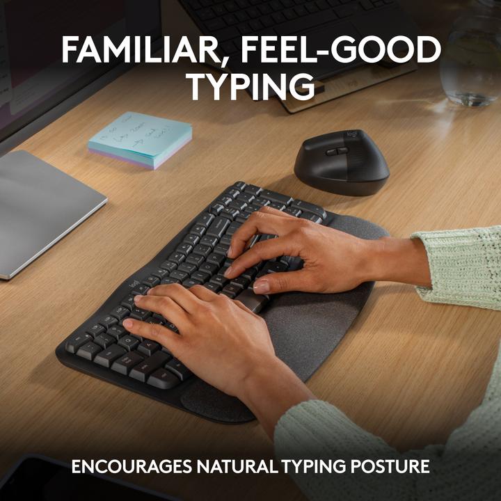 Actual product image Logitech Wave Keys for Business (CH, Wireless)