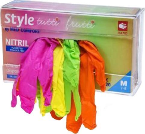 Produktbild Style Tuttifrutti Nitrilhandschuhe Farbmix Small (S)