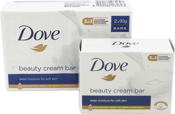 Produktbild Dove Soap Beauty Cream (Hartseife, 186 g)