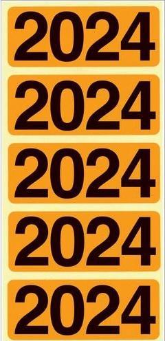 Actual product image Bene Back labels 628777 2024 Orange