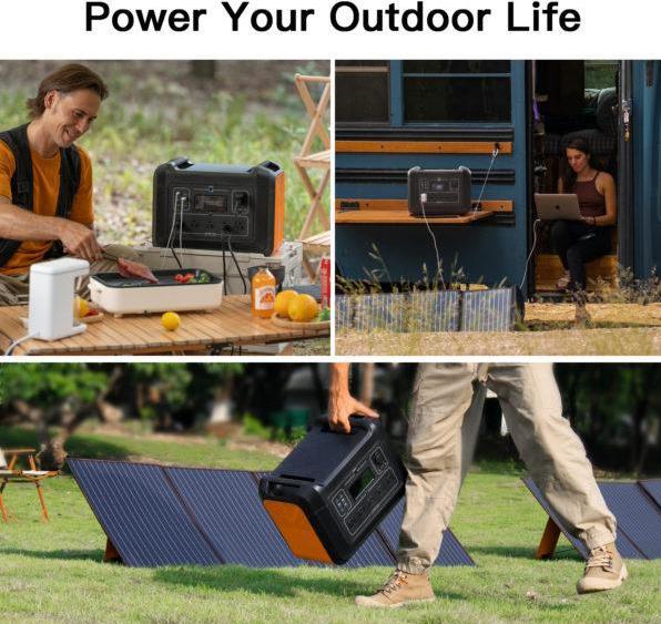 Actual product image Rätikon Batterien Portable Power Station LiFePO4 2400W (2232 Wh)