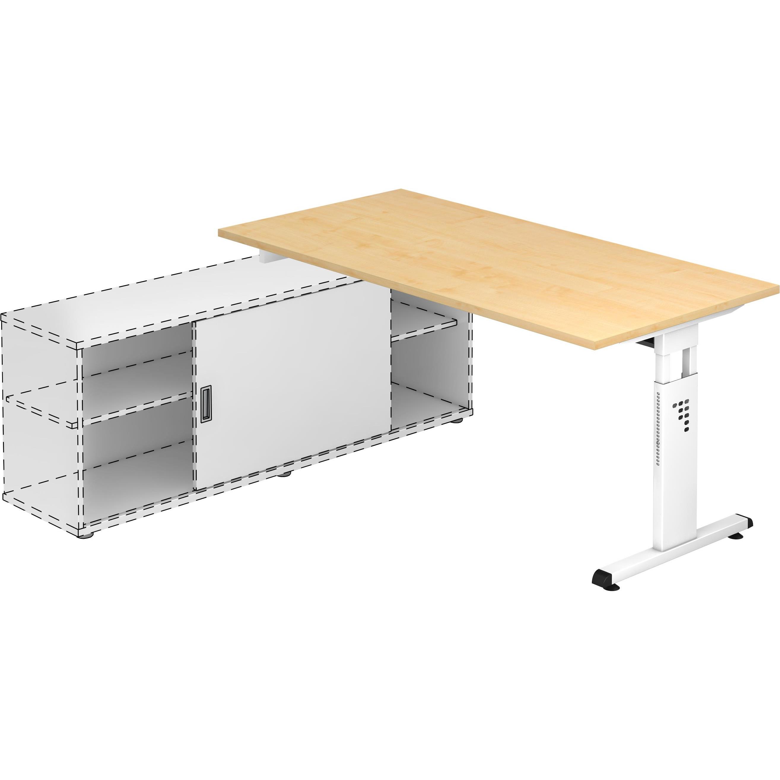 Hammerbacher, Schreibtisch, Serie O (160 x 80 cm)
