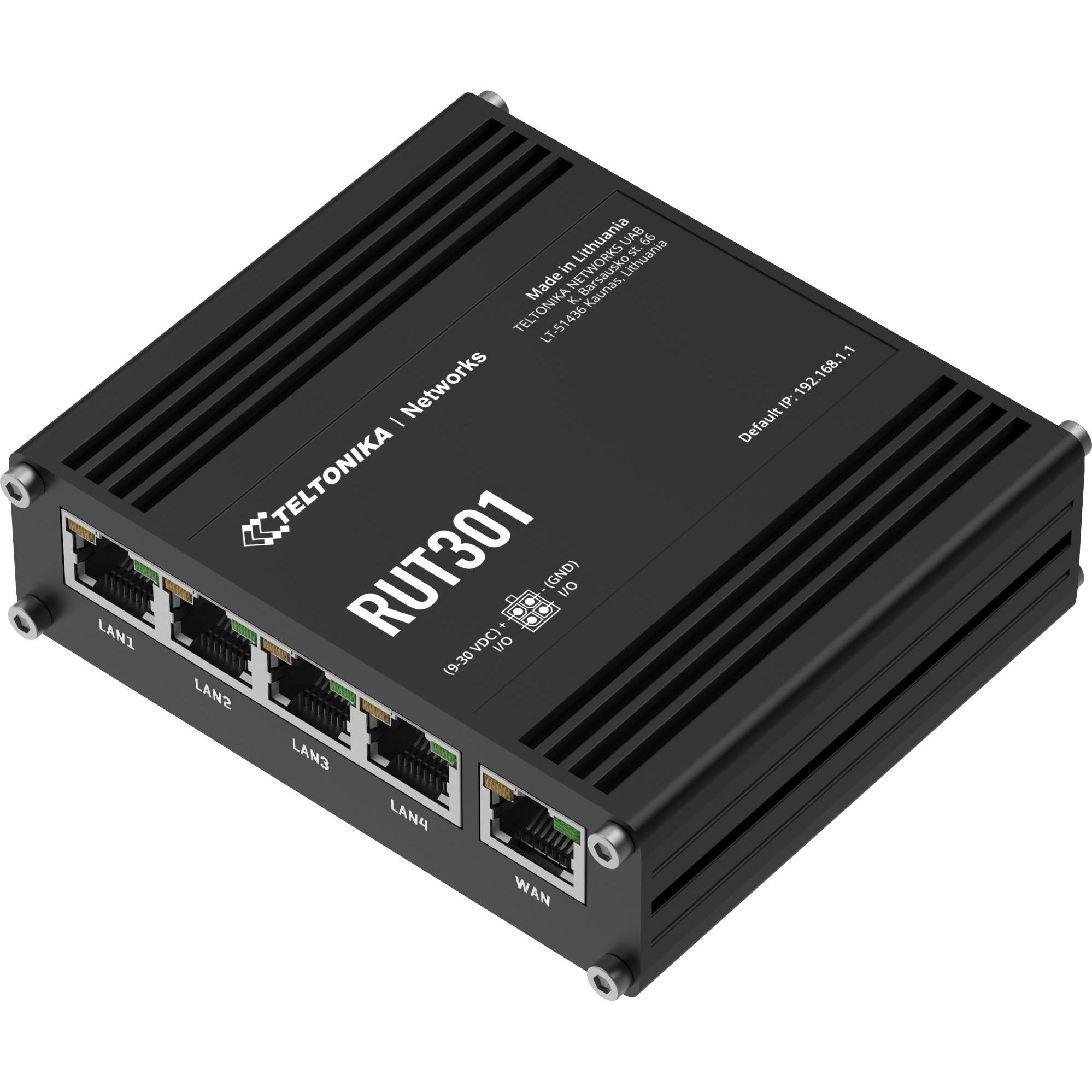 Thumbnail - Teltonika RUT301, Router, Schwarz