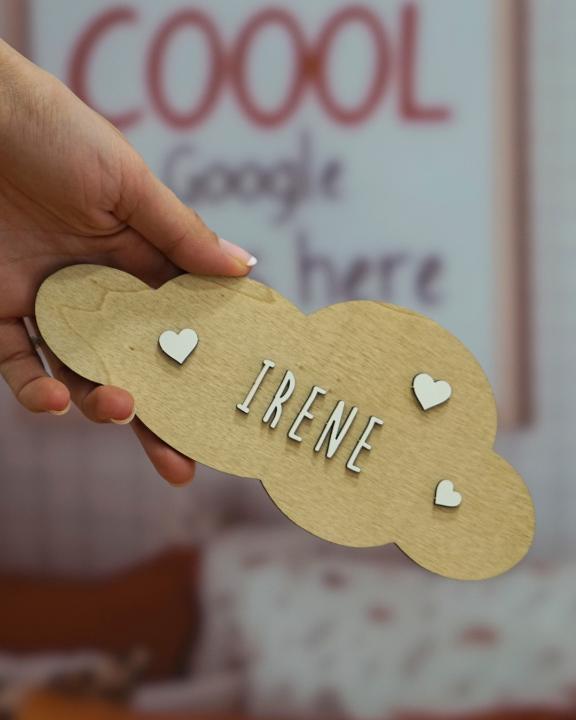 Image du produit Vintiun Türschild Wolke natur