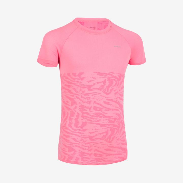 Produktbild Kiprun Laufshirt Kinder Mädchen nahtlos - Care 900 rosa (152)