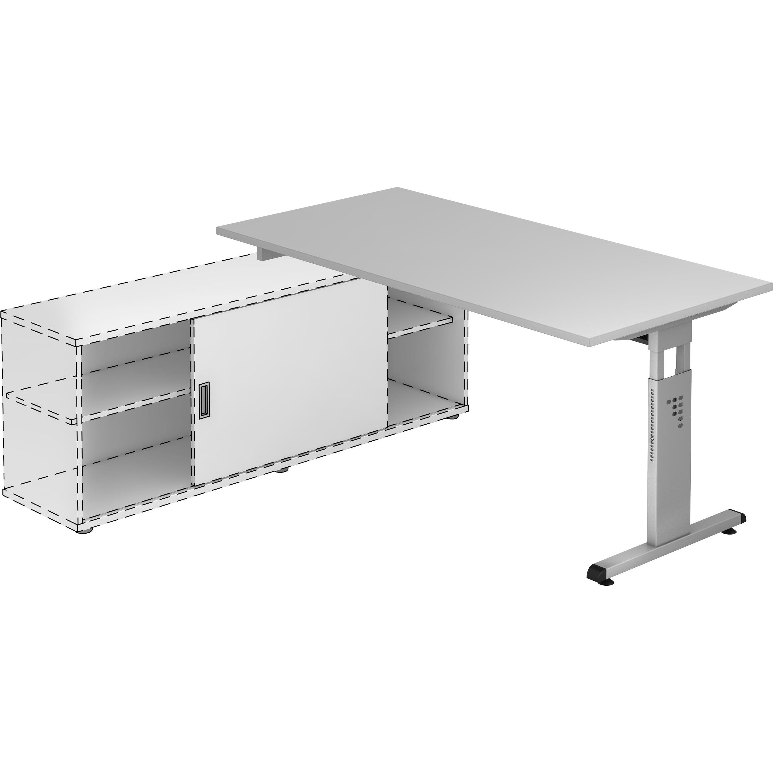Hammerbacher, Schreibtisch, Serie O (160 x 80 cm)