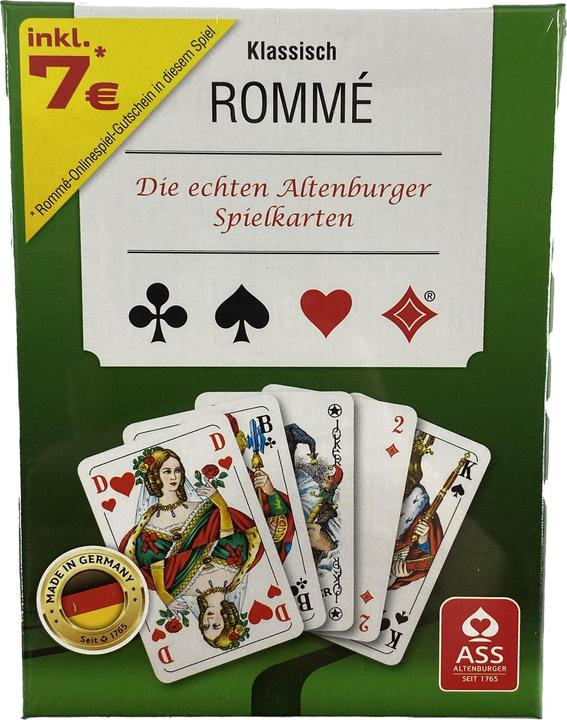 Actual product image ASS Altenburg 22570071 - Rummy, French deck (German)